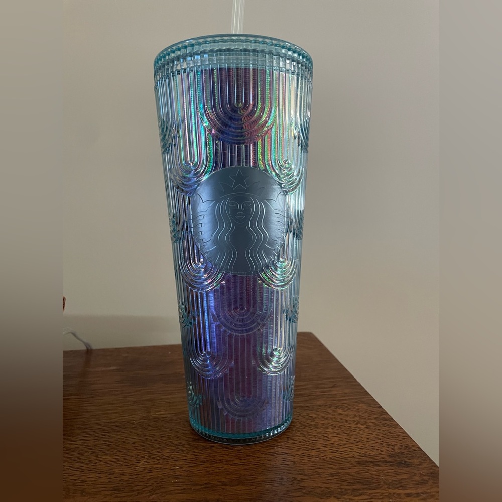 NWOT Starbucks Iridescent tumbler